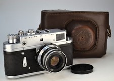 FULLY SERVICED 1973 SOVIET USSR "ZORKI 4" RF CAMERA INDUSTAR-61 lens M39