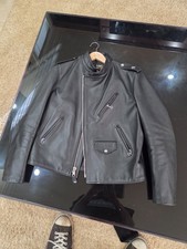 Giacca da motociclista Schott Cafecto in pelle made in USA