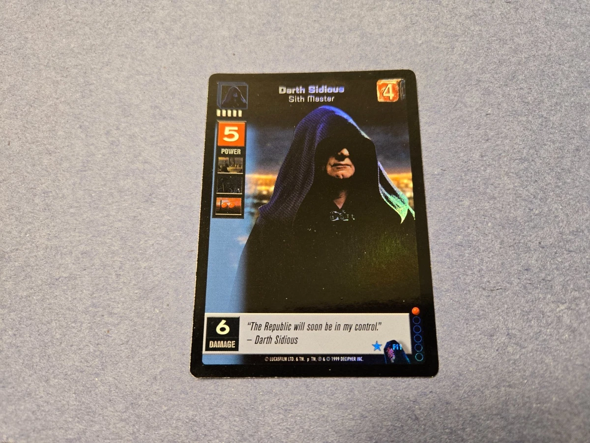 Young Jedi CCG Rare Individual Collectible Card Game Cards for
