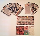 30 Vintage 1980s G.I. Joe File Cards with 2 Product Inserts