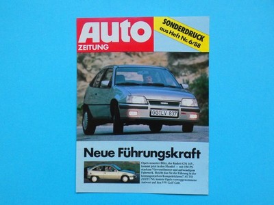 Brochure/Special Print-Car Newspaper-Test-Opel Kadett E GSi 16V with 150 hp