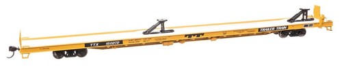 Walthers Mainline ~ Escala HO ~ 89' Flatcar ~ Remolque-Tren #150272 ~ 910-5735 | Zustand: New