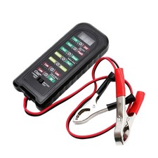 Battery Tester Alternator Diagnostic Tools Fault Detector for Motorcycle Truck