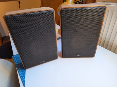 Vintage Canton GLE 40F HiFi-Lautsprecher | 2 x Flachboxen | Echtholz-Furnier