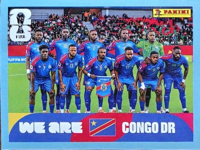PANINI FIFA WM 2026 STICKER - TEAM KONGO - Nr. 1 - 20 !! CONGO