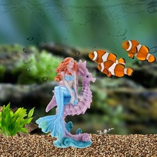  Mermaid Ornament Fish Tank Ornaments Aquarium Accessory Decoration for