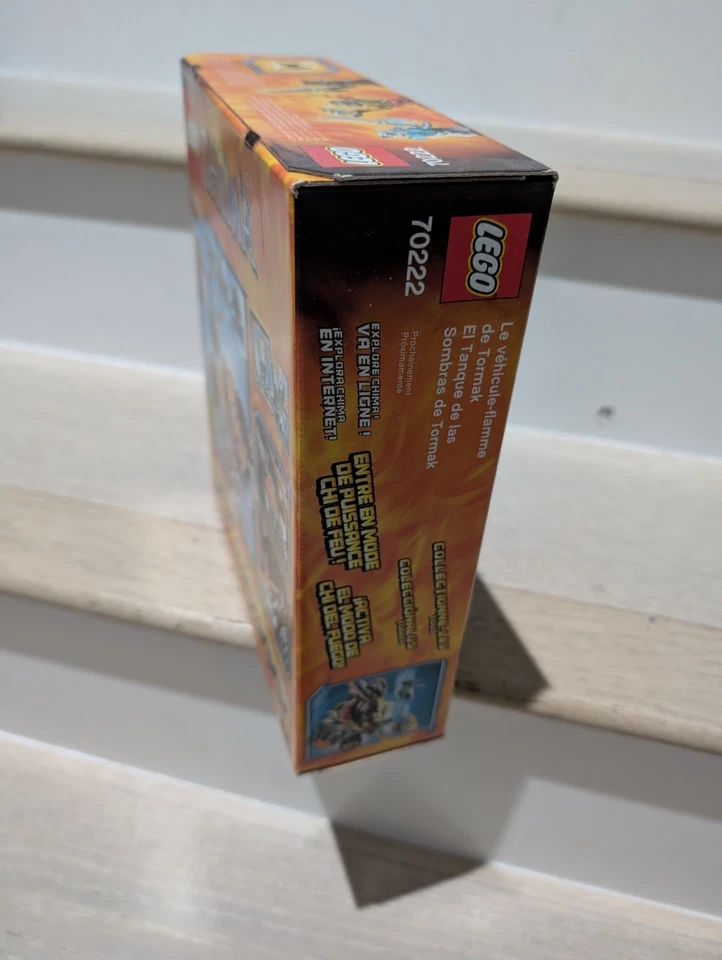 LEGO 70222: LEGENDS OF CHIMA: Tormak's Shadow Blazer New/Sealed/Retired - Image 4 of 4