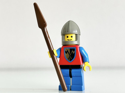   LEGO CASTLE Minifigur ''CRUSADER AXE'' cas107 aus Set 6049 Ritter/Burg