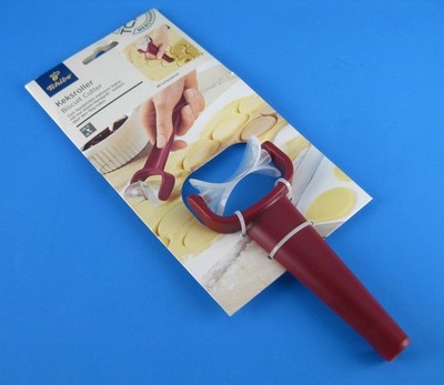 Tchibo German Biscuit Cutter Keksroller Pastry Dough Roller Rolling Round Cookie