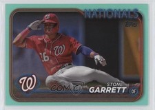 2024 Topps Series 1 Aqua Stone Garrett #68 16pn