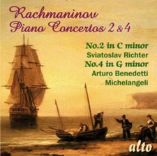 Image of Sergei Rachmaninov Rachmaninov: Piano Concertos 2 & 4 (CD) Album