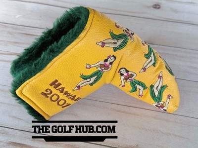 NEW* Scotty Cameron 2007 Hawaiian Open Yellow Hula Blade Headcover