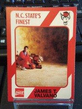 1989 Collegiate Collection #192 Jimmy Valvano NC State Wolfpack Basketball