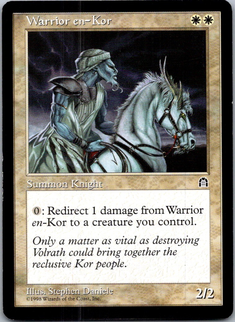 Warrior en-Kor U STH # LP MTG Magic