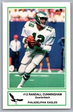 1986 Frito Lay Philadelphia Eagles Police - Randall Cunningham #10 (RC) - NM