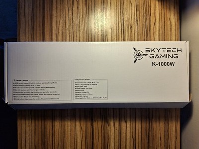 Skytech Gaming Classic K-1000 RGB Wired Keyboard & Skytech Gaming Mouse M-1200NW