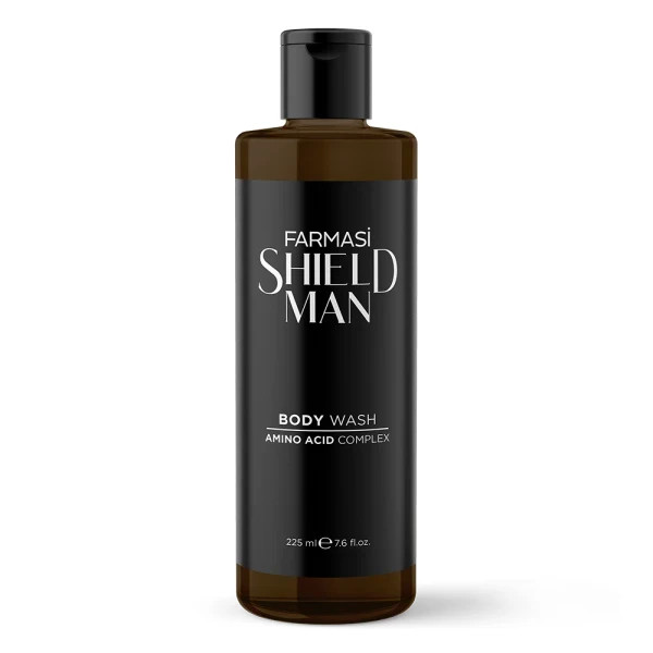 FARMASI SHIELD MAN BODY WASH  AMINO ACID COMPLEX 225mL 7.6oz GENUINE NEW!!!
