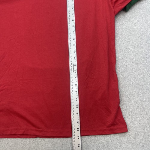 Decrum T-shirt Mens XL 3-Pack Green/Grey/Red Longsleeve V-Neck - Picture 4 of 7