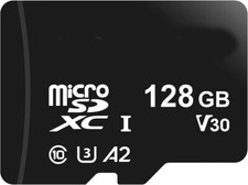 Micro SDXC Memory Card with Full Size Adapter, A2, U3 Read Speed up