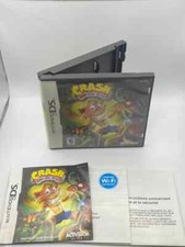 Crash Mind Over Mutant Nintendo DS Case And Manual ONLY NO GAME