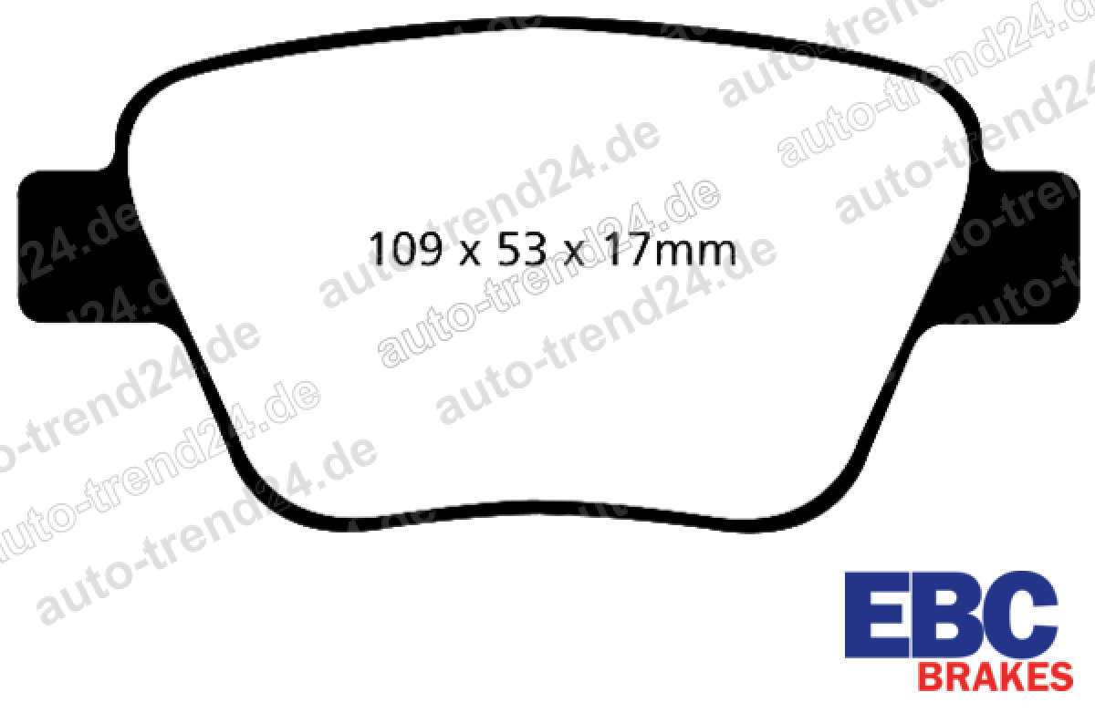 Produktbild von Beläge Bremse SBS 192 CT Honda Nss Forza X (Mf08) 250 2005 2007
