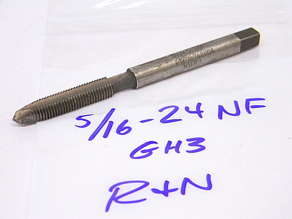 USED R&N HSS EXTENDED SPIRAL POINT HAND TAP 5/16