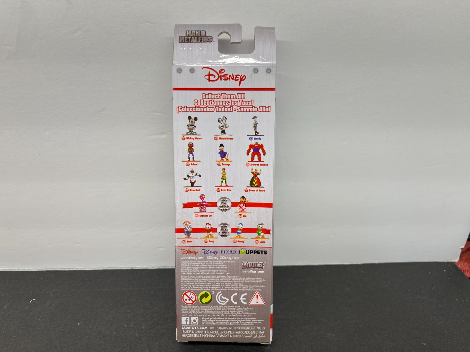 Nano MetalFigs DISNEY 5 Pack Queen of Hearts Lilo Gizmoduck Scrooge Cheshire Cat