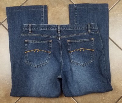 Jeans Femme Columbia Blues Lean - Taille 14 - Bleu - Occasion Très Bon état