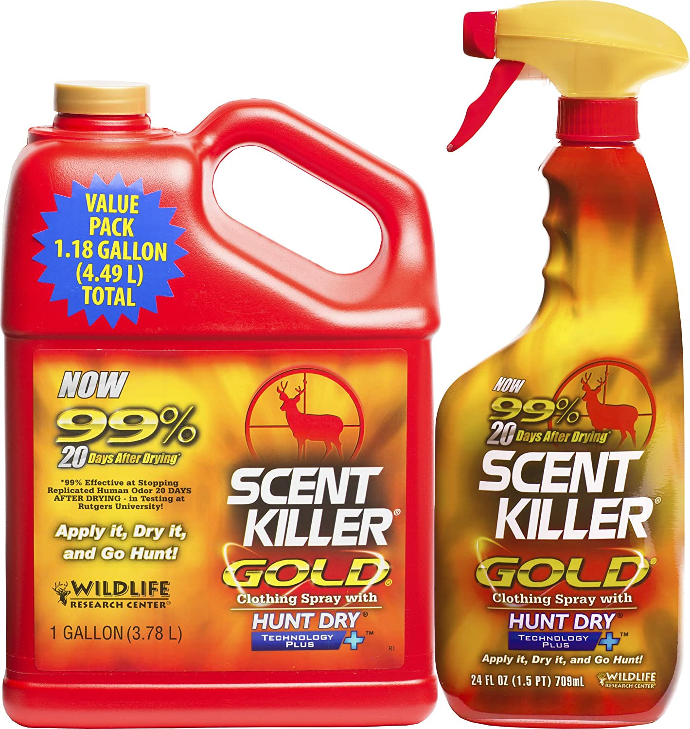 Wildlife Research Gold 1 Gallon Re-Filler Combo Scent Killer