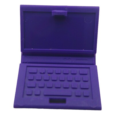Lego  Zubehör Minifiguren ''Laptop in lila'' Notebook Computer Einzelteile tragbar
