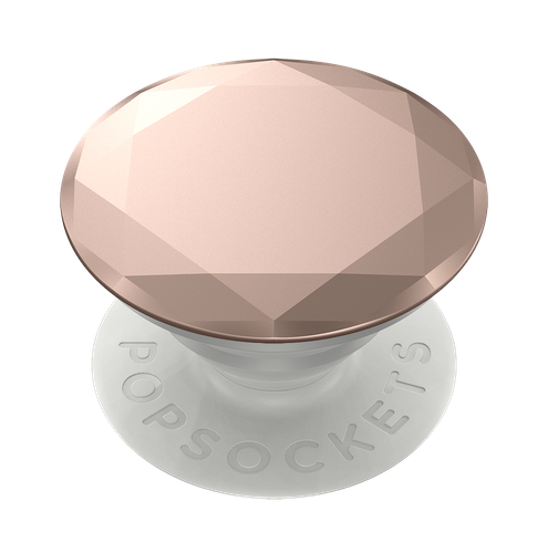 PopSockets: PopGrip - Phone Grip and Stand (Metallic Diamond - Rose Gold) - 第 1/10 張圖片