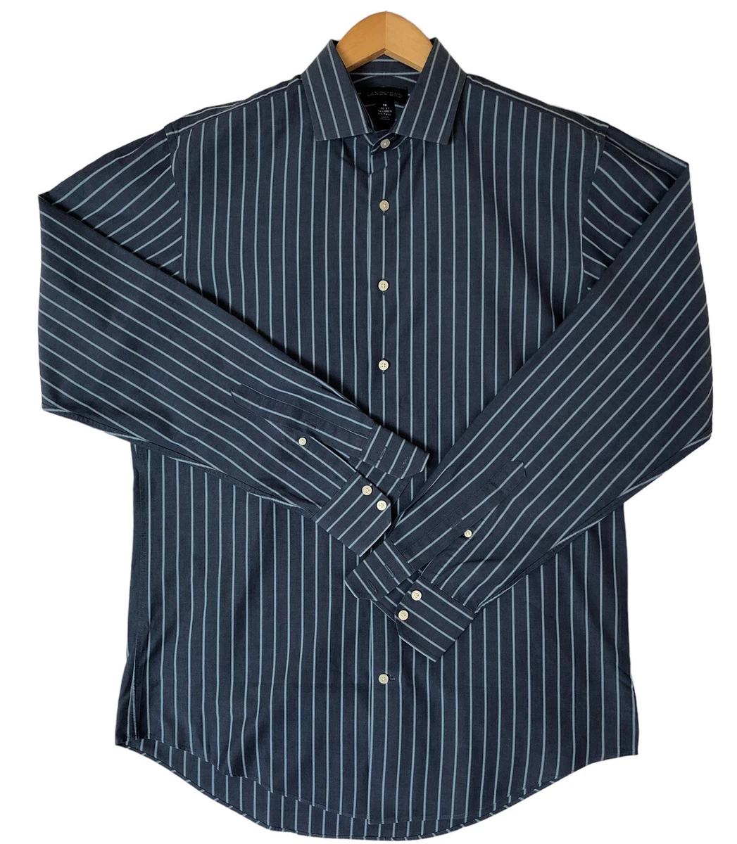 Lands end shop dress shirts