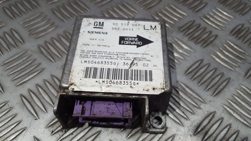 Opel Astra 1995  crash sensors module 90519067, 5WK4113 #503218-25