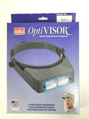 OPTIVISOR DONEGAN OPTICAL DA7 MAGNIFYING VISOR 2.75X MAGNIFICATION 6''