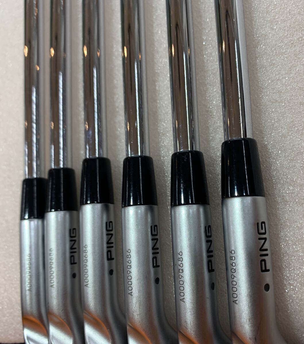 Golf Iron set Pin i59 Dot Color Black N.S.Pro Modus3 Tour115 (S