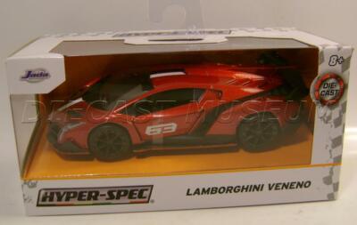 LAMBORGHINI VENENO DARK RED HYPER-SPEC 1:32 METALS DIECAST JADA 2021