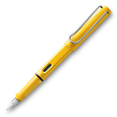 Lamy Safari Fountain Pen - Yellow - Fine Point - L18F - Brand New Original Pen