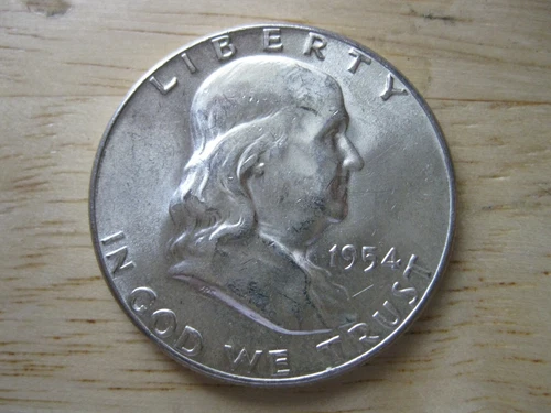 1954 Franklin Half Dollar Choice BU!!