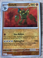 Golurk Uncommon Reverse Holo Fighting Temporal Forces Pokemon TCG Card 088/162