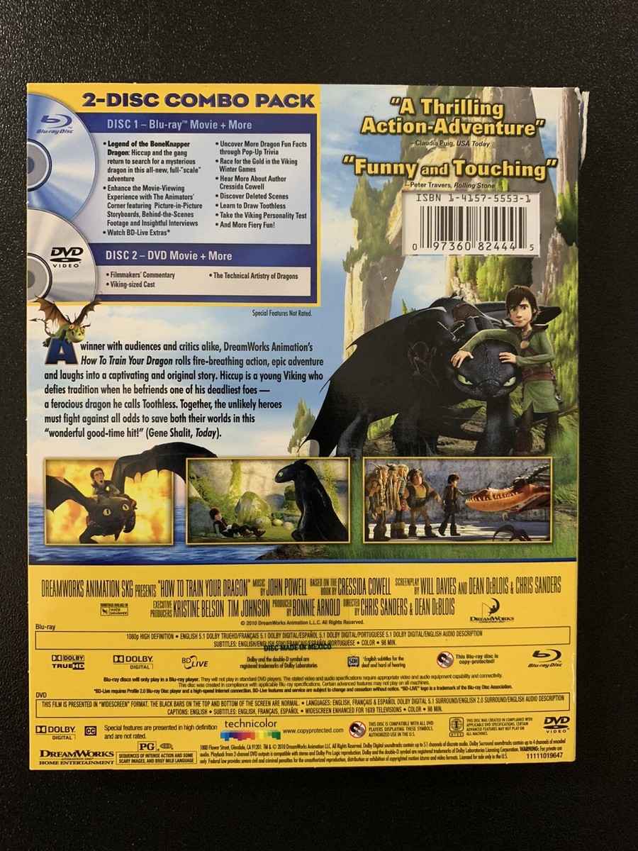 How to Train Your Dragon/Legend of the Boneknapper Dragon (Blu-ray
