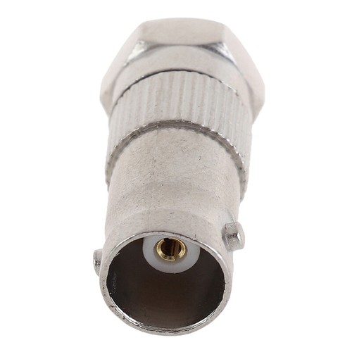 1pcs BNC Female to F Type Male RF Coaxial Cable Connector Metal Adapt SY JW - Zdjęcie 6 z 12