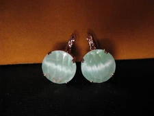 MARIANA JEWELRY EARRINGS SWAROVSKI CRYSTALS ROUND Green RGP Gift Christmas