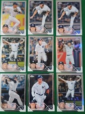 2023 Tppps Chrome Baseball YANKEES Team Lot Of 9 Rc, Refractors, Base Aaron...