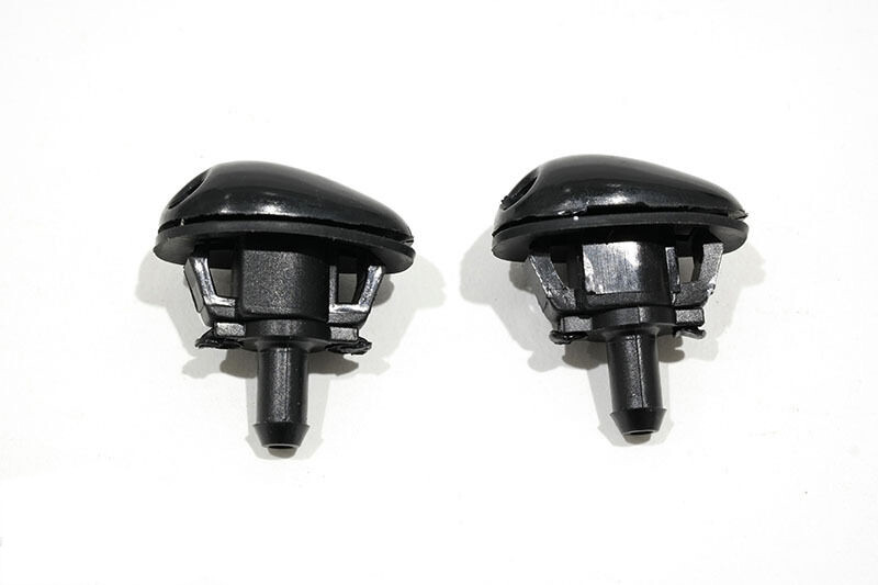 Pair Of Windshield Washer Nozzles For Nissan Frontier & Xterra - Left & Right Side, Direct Fit