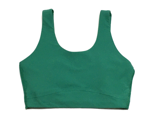 All In Motion Women's M Green Everyday Soft Medium Support Longline Sports Bra