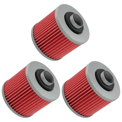 for Yamaha YFM600 Grizzly 600 1998 1999 2000 2001 Oil Filter 3-Pack - Afbeelding 7 van 8