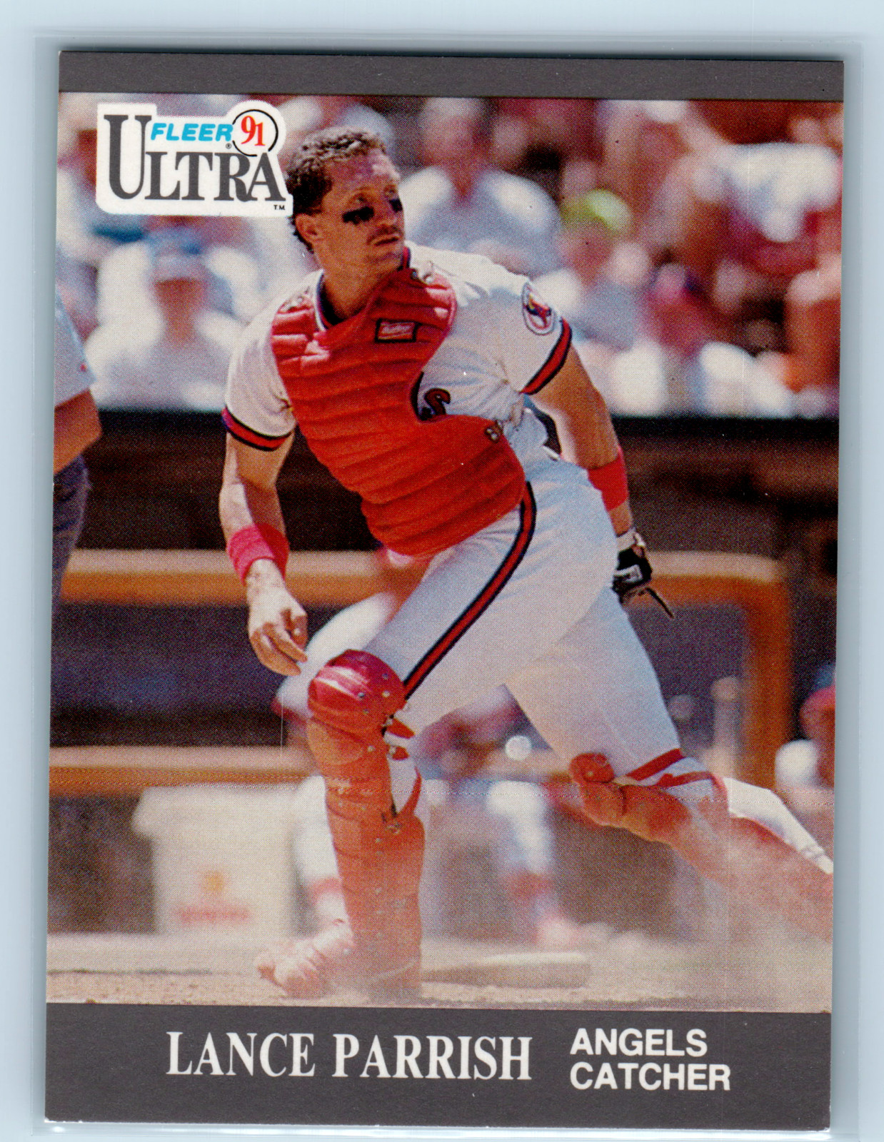 1991 Ultra Baseball Card #51 Lance Parrish