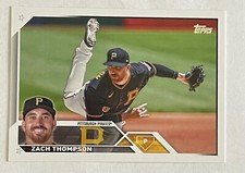2023 TOPPS ZACH THOMPSON #2 PITCHER PITTSBURGH PIRATES BASEBALL CARD