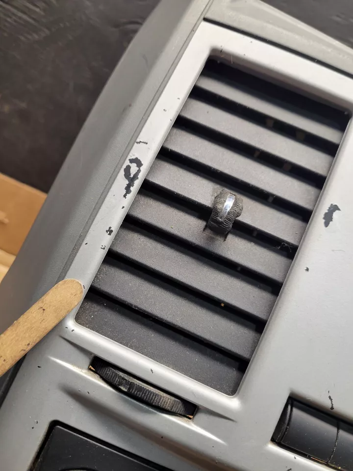 Dodge Grand Caravan 2008-2010 radio bisel control climático calefacción aire acondicionado H1409 Foto 2 de 4