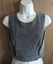 NWT 138 Banana Republic Recycled Material Petite Crop Top Size Small